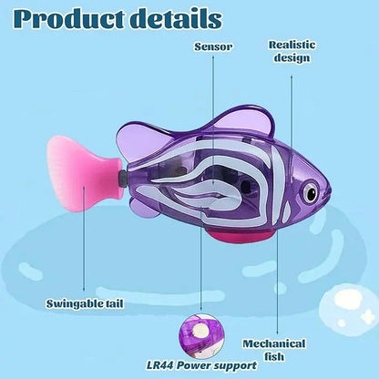 Magic Swimming Fish™ — Light-Up Bath Toy