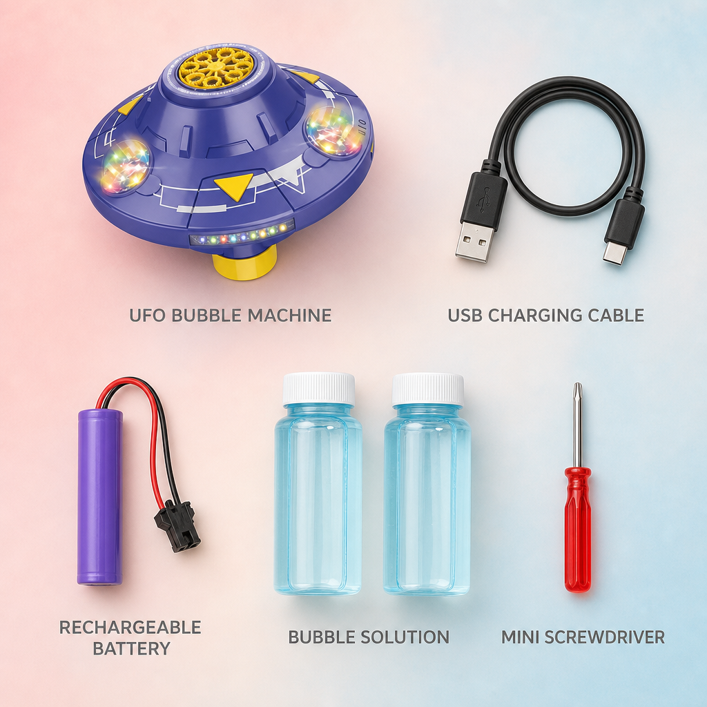 UFO Bubble Machine
