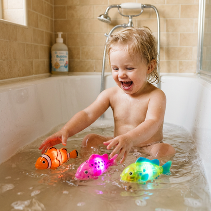 Magic Swimming Fish™ — Light-Up Bath Toy