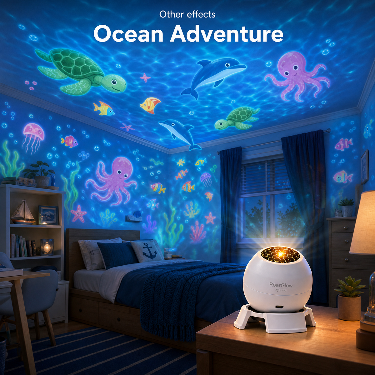 Other effects: Ocean adventure. Illustrative concept. Design availability varies by kit.